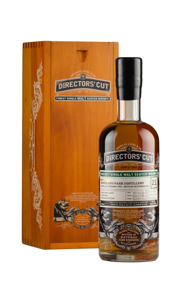 Highland Park 21 Year Old Director`s Cut Douglas Laing 1991 | 700ML at CaskCartel.com