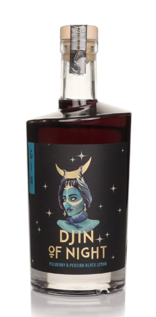 Djin of Night Mulberry & Persian Black Lemon Gin | 700ML at CaskCartel.com