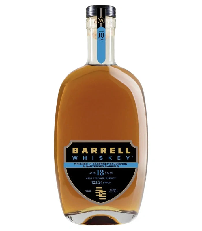 Barrell Whiskey 18 Year Old Cabernet Sauvignon & Sauternes Barrels 125.24 Proof Whiskey at CaskCartel.com