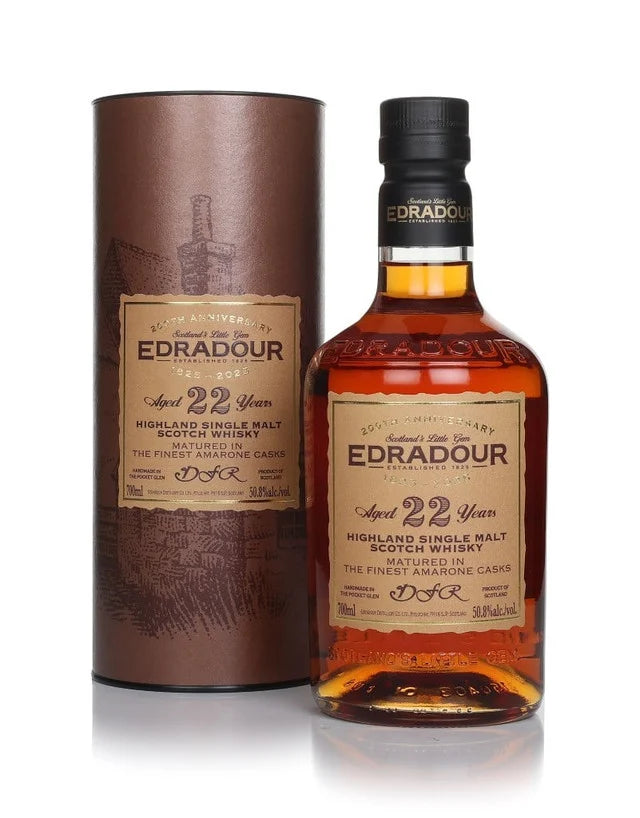 Edradour 22 Year Old 2003 Casks #1001-1005 - Amarone Cask Matured Single Malt Scotch Whisky | 700ML at CaskCartel.com