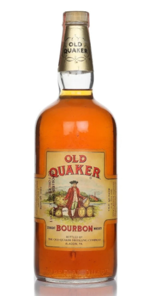 Old Quaker 4 Year Old 1970 Straight Bourbon Whiskey | 1.13L at CaskCartel.com