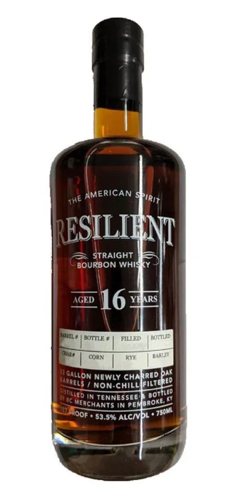 Resilient 16 Year Old Barrel #154 Straight Bourbon Whiskey