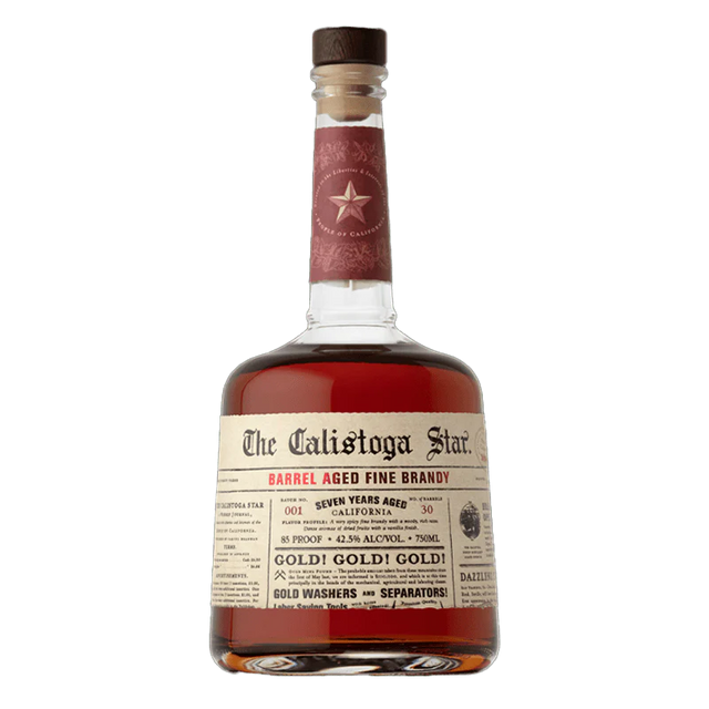 The Calistoga Star Barrel Aged Brandy at CaskCartel.com