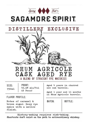 Sagamore Spirit Rhum Agricole Cask Straight Rye Whiskey at CaskCartel.com