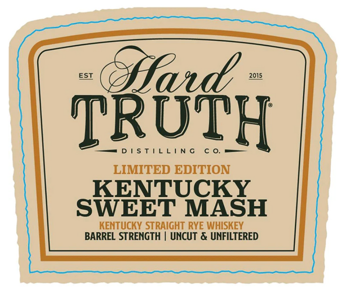 Hard Truth Limited Edition Sweet Mash Kentucky Straight Rye Whisky
