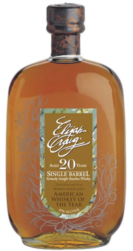 Elijah Craig 20 Year Old Single Barrel Bourbon Whisky