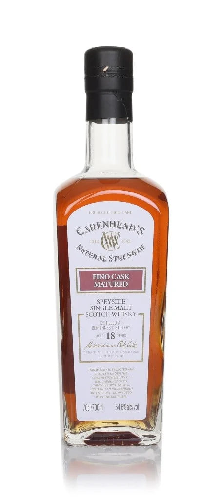 Benrinnes 18 Year Old 2007 - Cadenhead's Natural Strength Single Malt Scotch Whisky | 700ML at CaskCartel.com