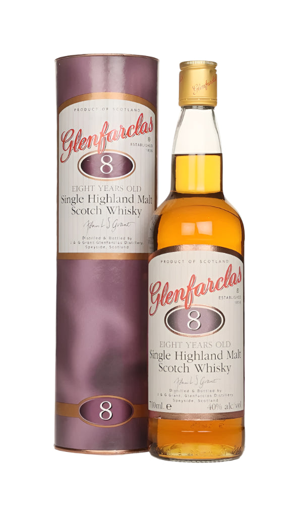 Glenfarclas 8 Year Old - 1990s Single Malt Scotch Whisky | 700ML at CaskCartel.com