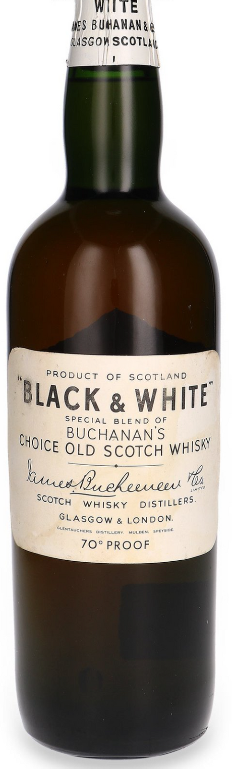 Black & White (Bottled 1960s/70s) Special Blend of Buchanan's Scotch Whisky at CaskCartel.com