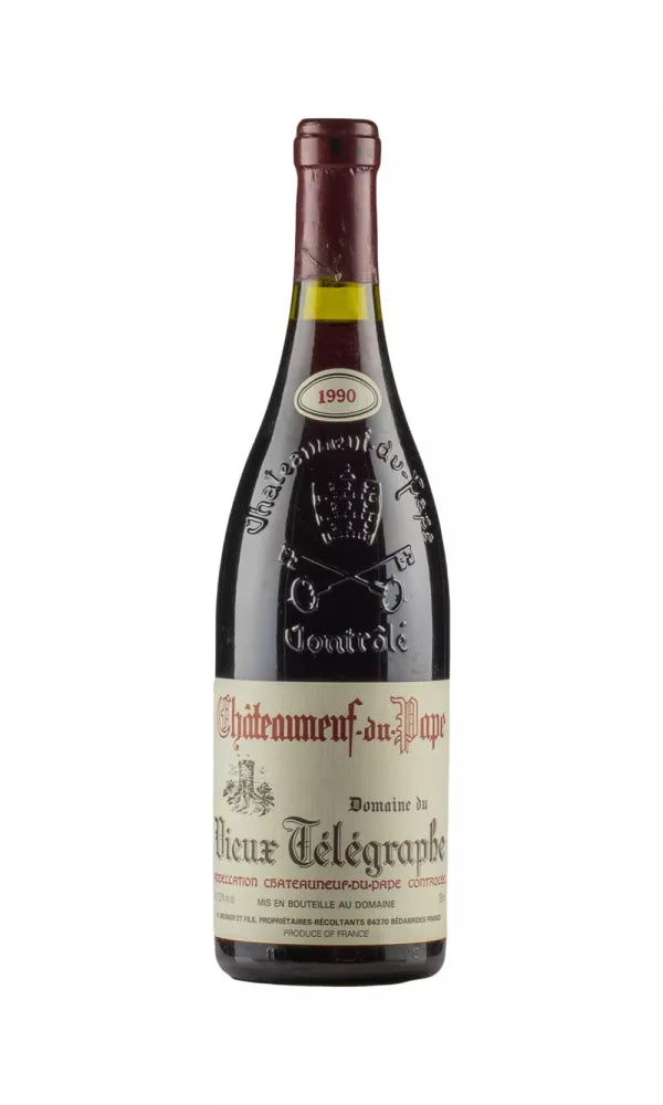 1990 | Domaine du Vieux Telegraphe | Chateauneuf du Pape La Crau at CaskCartel.com