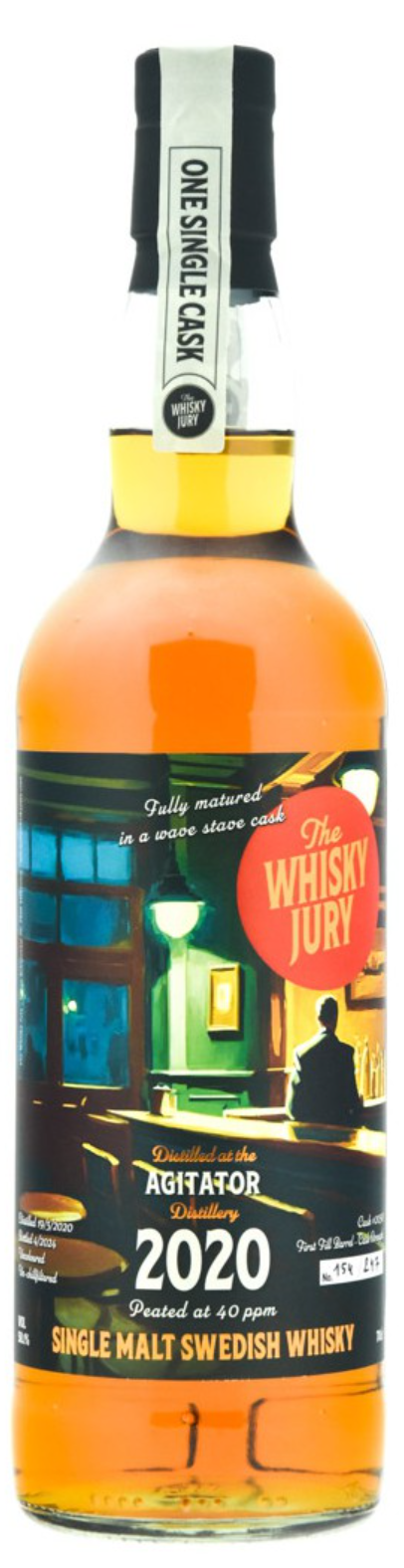 Agitator 4 Years 2020-2024 #2058 The Whisky Jury | 700ML at CaskCartel.com