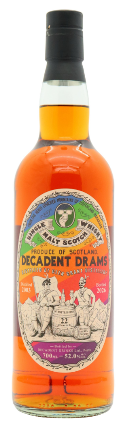 Glen Grant Decadent Drams 22 Year Old · 2003 Vintage Single Malt Scotch Whisky | 700ML at CaskCartel.com