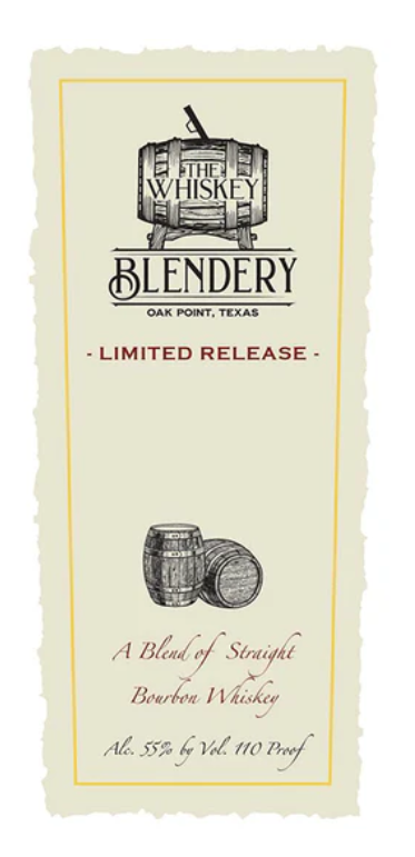 The Whiskey Blendery Limited Release Blend of Straight Bourbon Whiskey