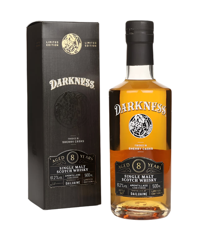Dailuaine 8 Year Old Amontillado Cask Finish (Darkness) Single Malt Scotch Whisky | 500ML at CaskCartel.com