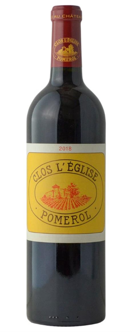 2018 | Clos L'Eglise | Pomerol at CaskCartel.com
