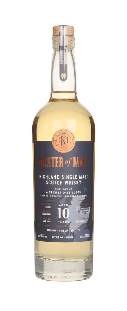 A Secret Highland Distillery 10 Year Old 2014 (Private Bottle) Single Malt Scotch Whisky | 700ML at CaskCartel.com