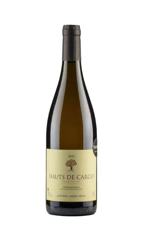 2022 | Antoine-Marie Arena | Patrimonio Hauts de Carco Blanc at CaskCartel.com