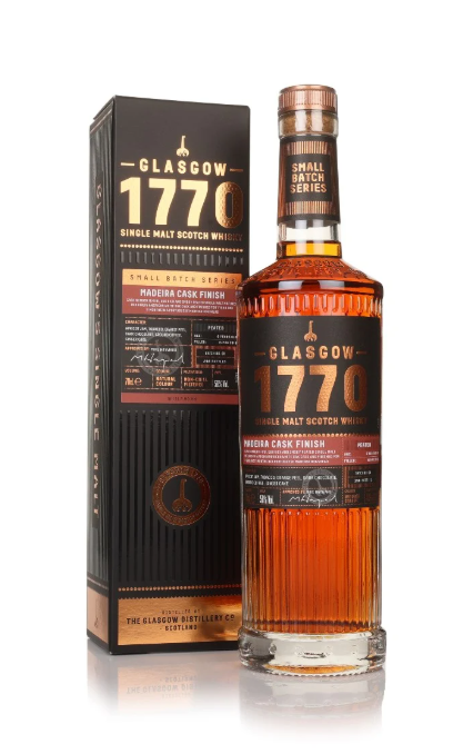 Glasgow 1770 Madeira Cask Finish Peated Single Malt Scotch Whisky | 700ML at CaskCartel.com