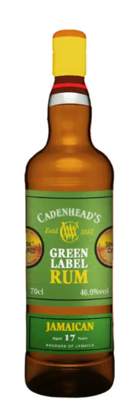 WM Cadenhead's Green Label 17 Year Old Jamaican Rum at CaskCartel.com