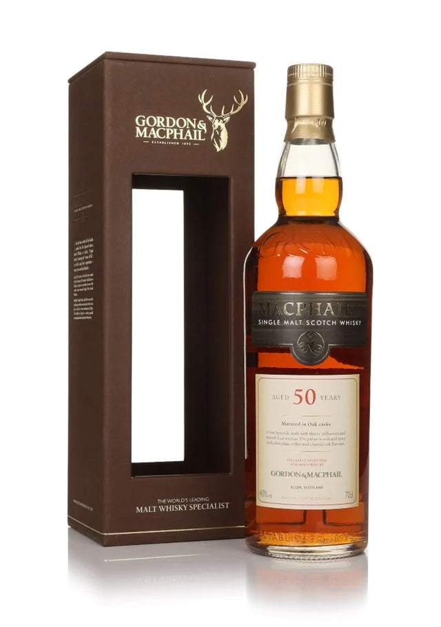 MacPhail's 50 Year Old (Gordon & MacPhail) Single Malt Scotch Whisky | 700ML at CaskCartel.com