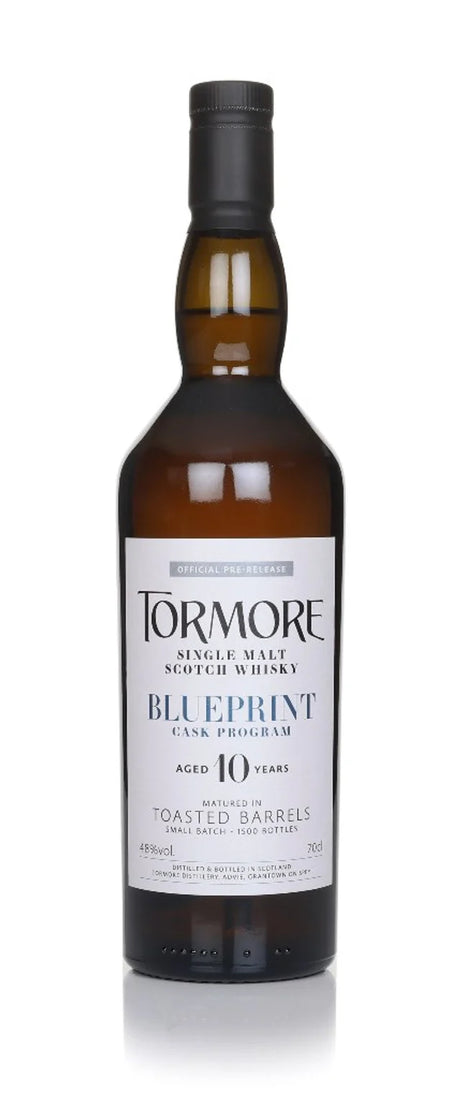 Tormore Blueprint 10 Year Old Toasted Barrel Single Malt Scotch Whisky | 700ML at CaskCartel.com