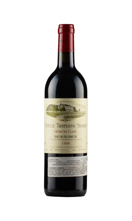 1998 | Chateau Troplong Mondot | Saint-Emilion Grand Cru at CaskCartel.com