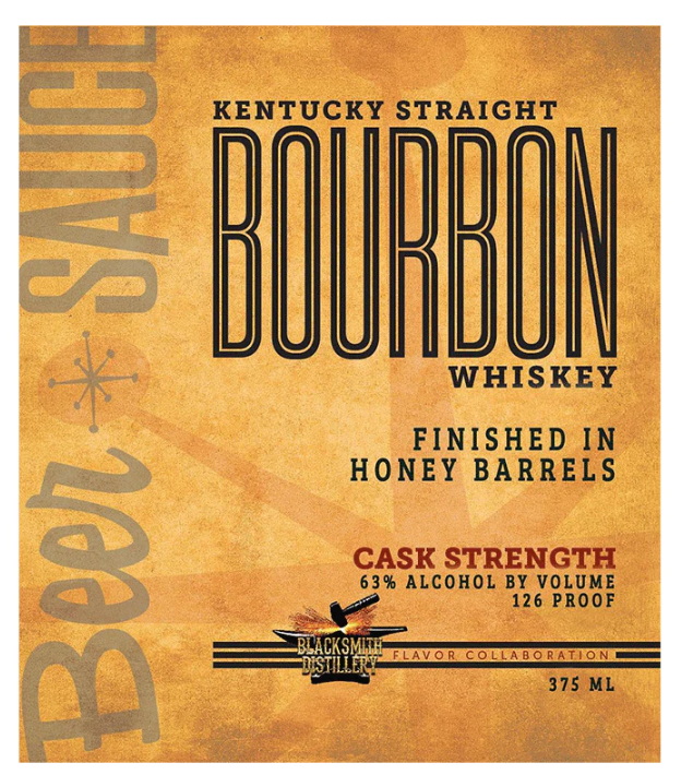 Black Smith Distillery Beer Sauce 6 Year Old Kentucky Straight Bourbon Whisky | 375ML