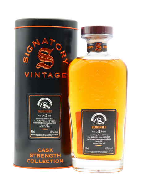 Benrinnes Signatory Vintage Symington's Choice Single Cask #102 - 30 Year Old 1995 Single Malt Scotch Whisky | 700ML at CaskCartel.com