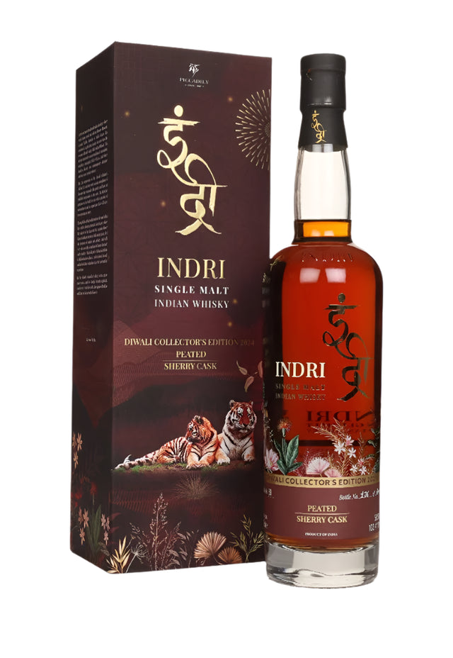 Indri Diwali Collectors Edition 2024 Single Malt Indian Whiskey | 700ML at CaskCartel.com