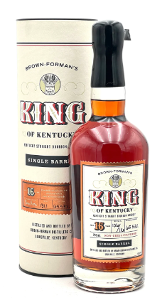 Brown Forman's King Of Kentucky Single Barrel 2023 Release Straight Bourbon Whisky