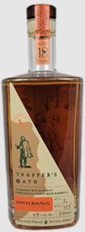 Hinterhaus Distilling Trapper's Oath Extra Aged Rye Whiskey at CaskCartel.com