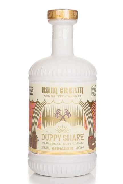 Duppy Share Salted Caramel Rum Cream Liqueur | 700ML at CaskCartel.com