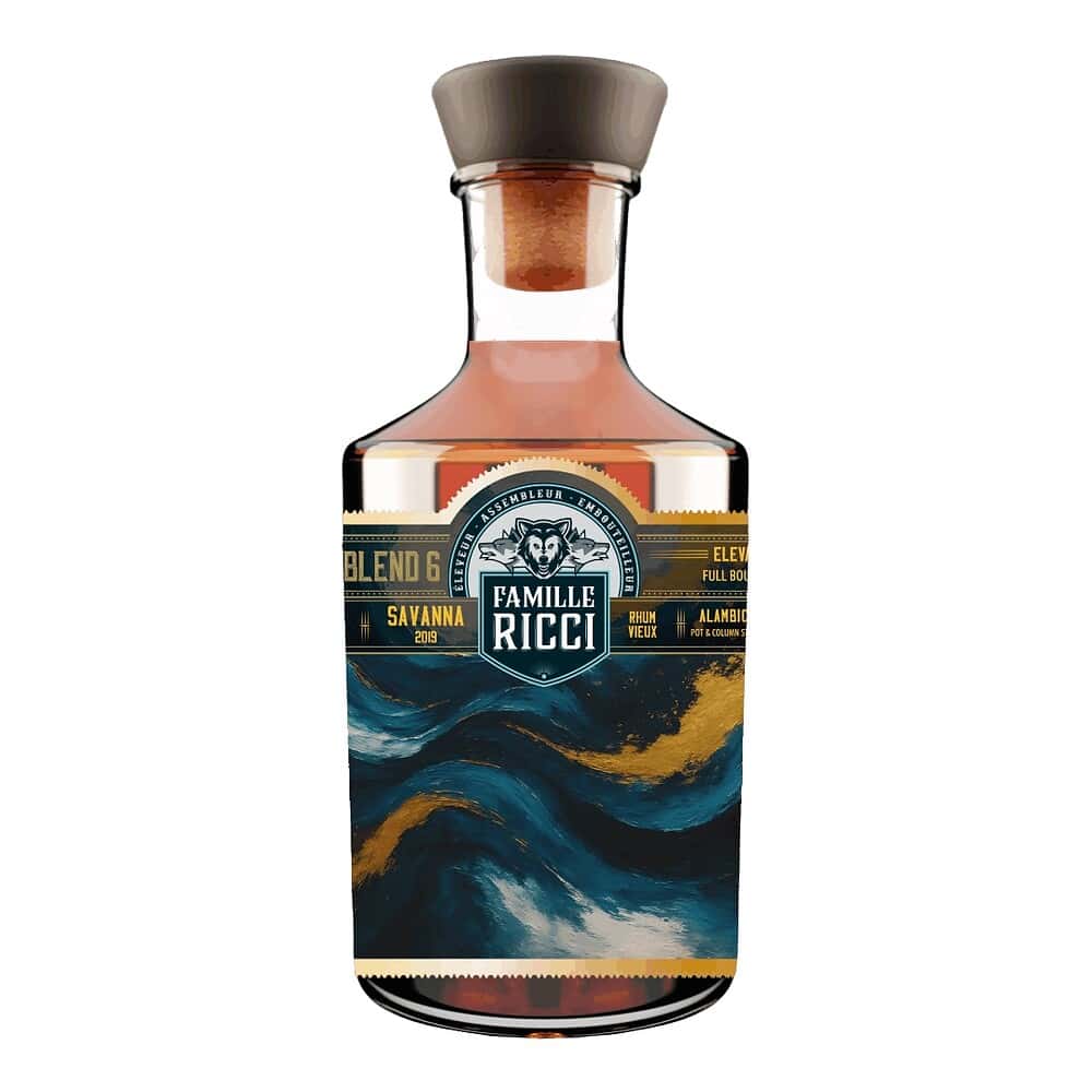 Famille Ricci Unique Blend 6 Guyana Reunion Rum | 500ML at CaskCartel.com