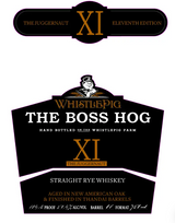 WhistlePig Boss Hog XI The Juggernaut Straight Rye Whisky | 2024 Edition at CaskCartel.com