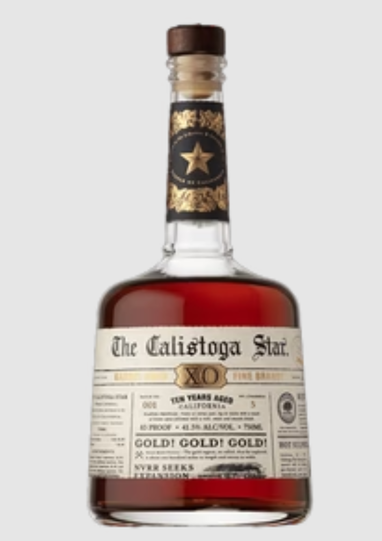 The Calistoga Star XO Barrel Aged Brandy at CaskCartel.com
