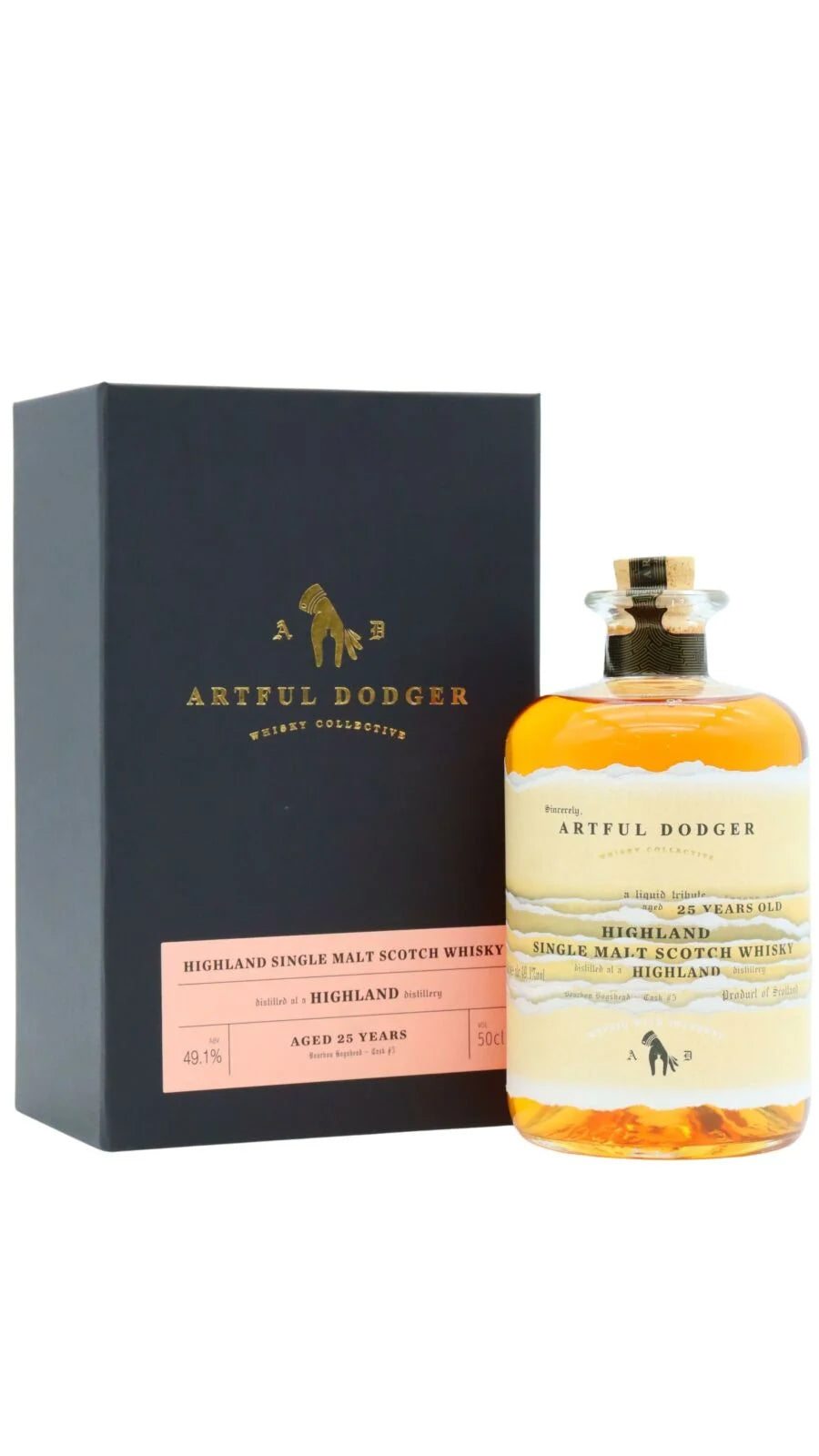 Clynelish The Artful Dodger Collective Single Cask #5 25 Year Old Highland Single Malt Scotch Whisky | 500ML at CaskCartel.com