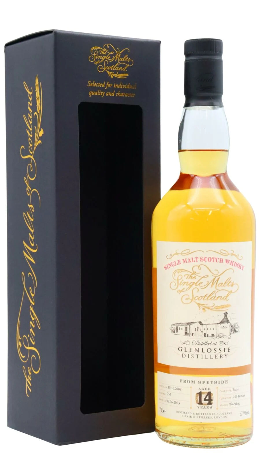 Glenlossie Single Malts Of Scotland Single Cask #755 Whisky 14 Year Old Single Malt Scotch Whisky | 700ML at CaskCartel.com
