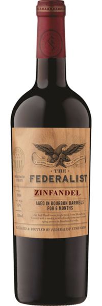 The Federalist | Zinfandel Aged In Bourbon Barrels For 6 Months - NV at CaskCartel.com