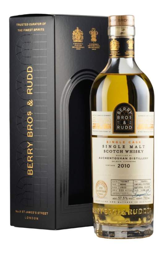 Auchentoshan 12 Year Old Cask #700967 Berry Brothers 2010 Single Malt Scotch Whisky | 700ML at CaskCartel.com