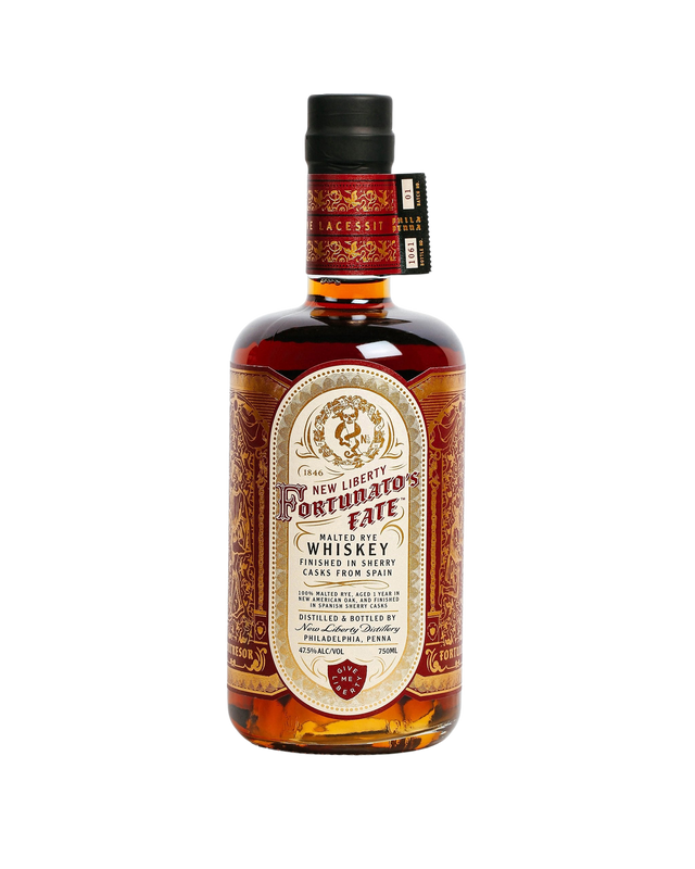 New Liberty Distillery Fortunato's Fate Rye Whiskey at CaskCartel.com
