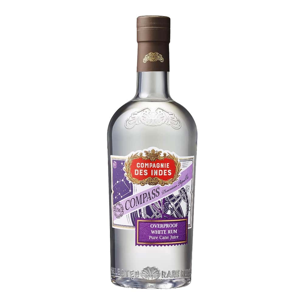 Compagnie Des Indes Compass Dominican Republic Overproof White Cane Juice Rum | 700ML at CaskCartel.com