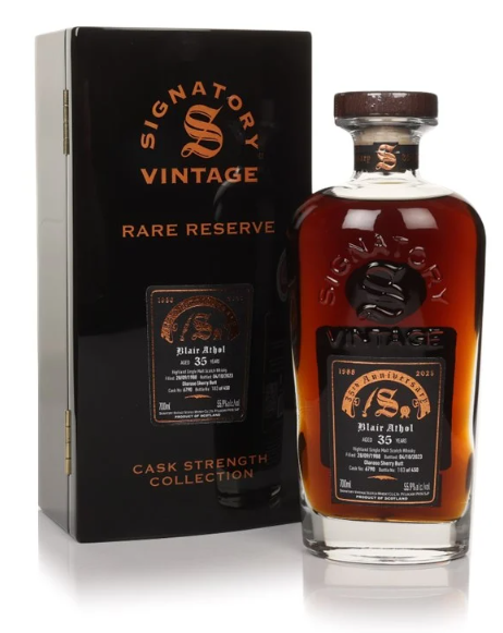 Blair Athol 35 Year Old 1988 Cask #6790 Cask Strength Collection Rare Reserve 35th Anniversary Signatory Single Malt Scotch Whisky | 700ML at CaskCartel.com