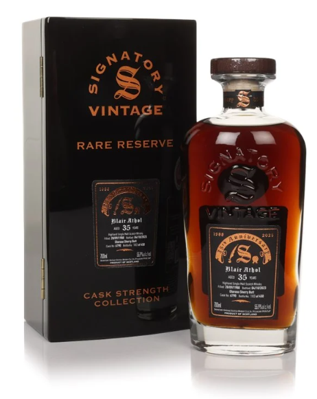Blair Athol 35 Year Old 1988 Cask #6790 Cask Strength Collection Rare Reserve 35th Anniversary Signatory Single Malt Scotch Whisky | 700ML