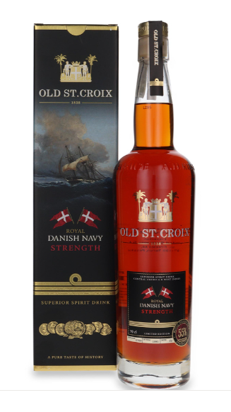 Old St.Croix Royal Danish Navy Strength Rum | 700ML at CaskCartel.com