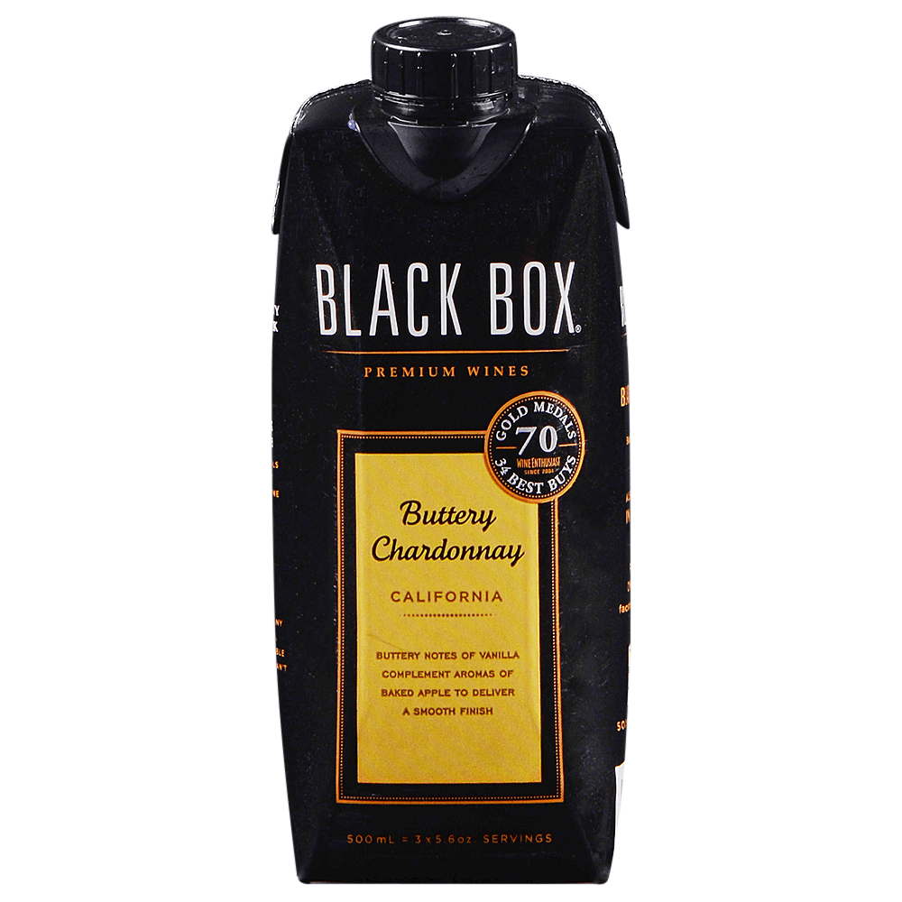 Black Box Wines | Buttery Chardonnay (Half Litre) - NV at CaskCartel.com