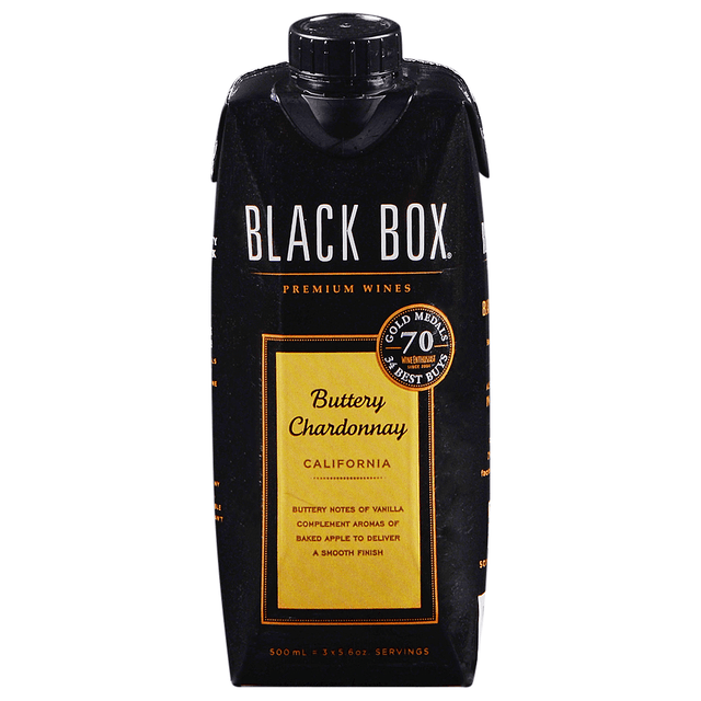 Black Box Wines | Buttery Chardonnay (Half Litre) - NV at CaskCartel.com