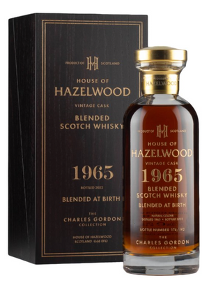 Blended at Birth House of Hazelwood Charles Gordon Collection 1965 Blended Scotch Whisky | 700ML at CaskCartel.com