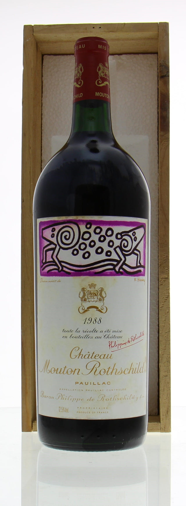 1988 | Château Mouton Rothschild | Pauillac 6L at CaskCartel.com