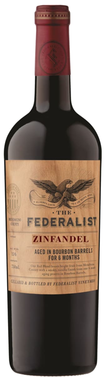 2017 | The Federalist | Zinfandel Aged In Bourbon Barrels For 6 Months at CaskCartel.com