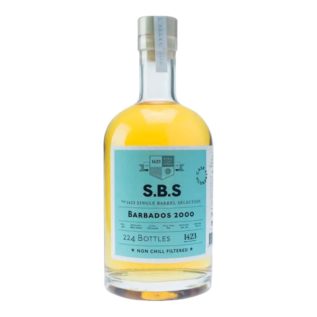 SBS Barbados 2000 West Indies Rum Distillery Rockley Style Rum 16 Year Old | 700ML at CaskCartel.com